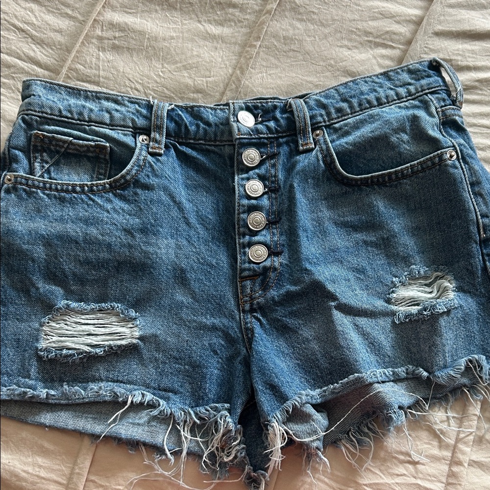 7 For All Mankind Monroe Cutoff Short